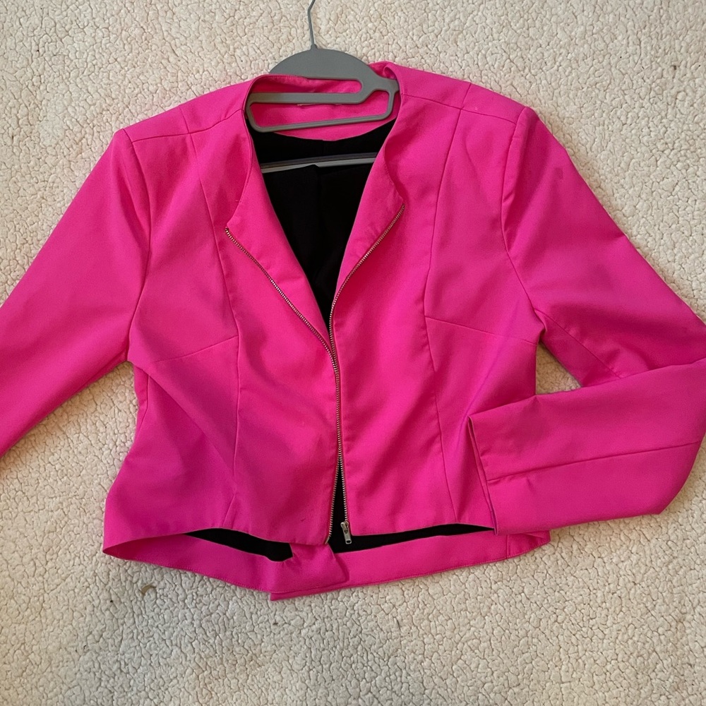 Pink blazer
